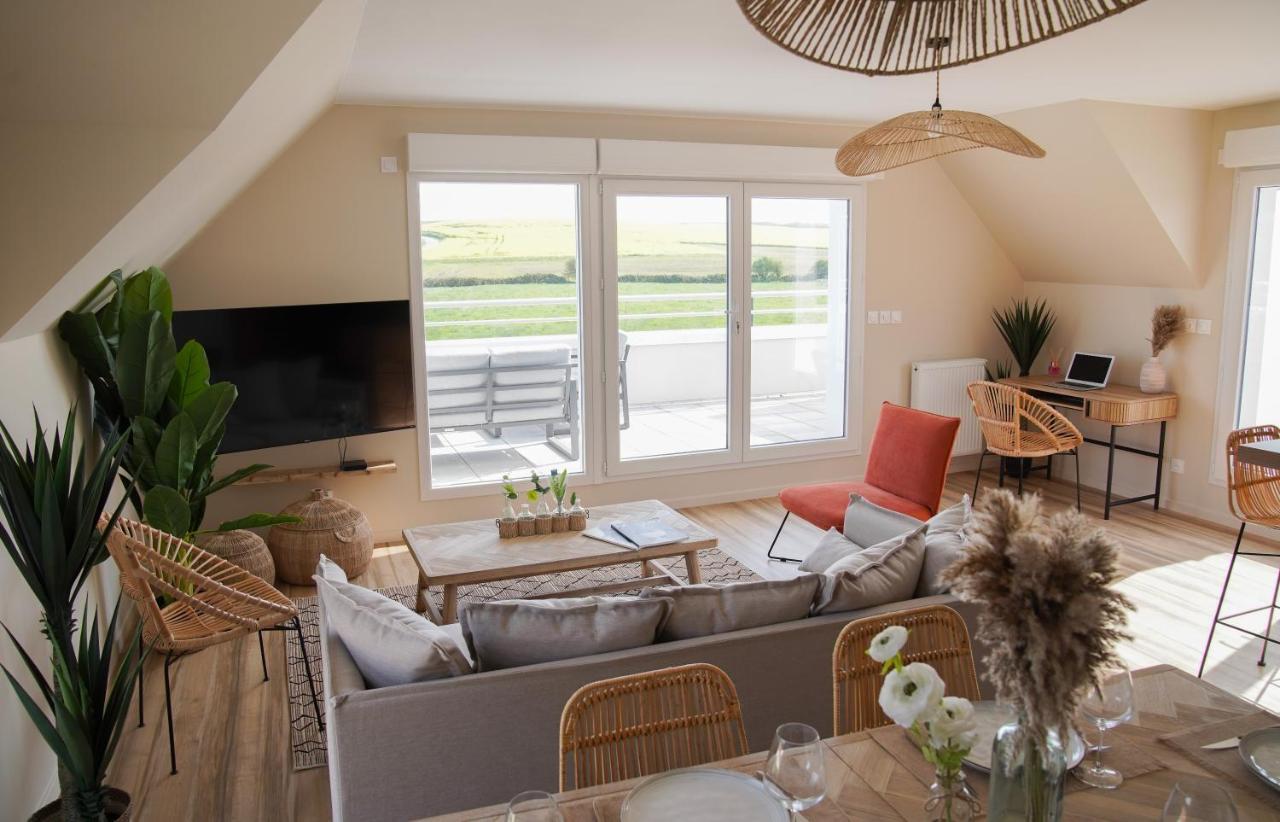 Le Wim' - Appart Neuf Proche Plage Et Centre Ville Wimille ภายนอก รูปภาพ